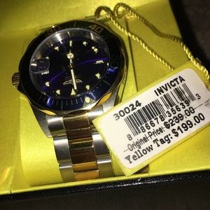 Purple/Gold/Silver Invicta Pro Diver